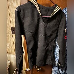 WW2 USN BLUES USS YELLOWSTONE JACKET